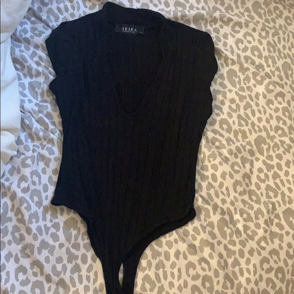 Akira Black Bodysuit